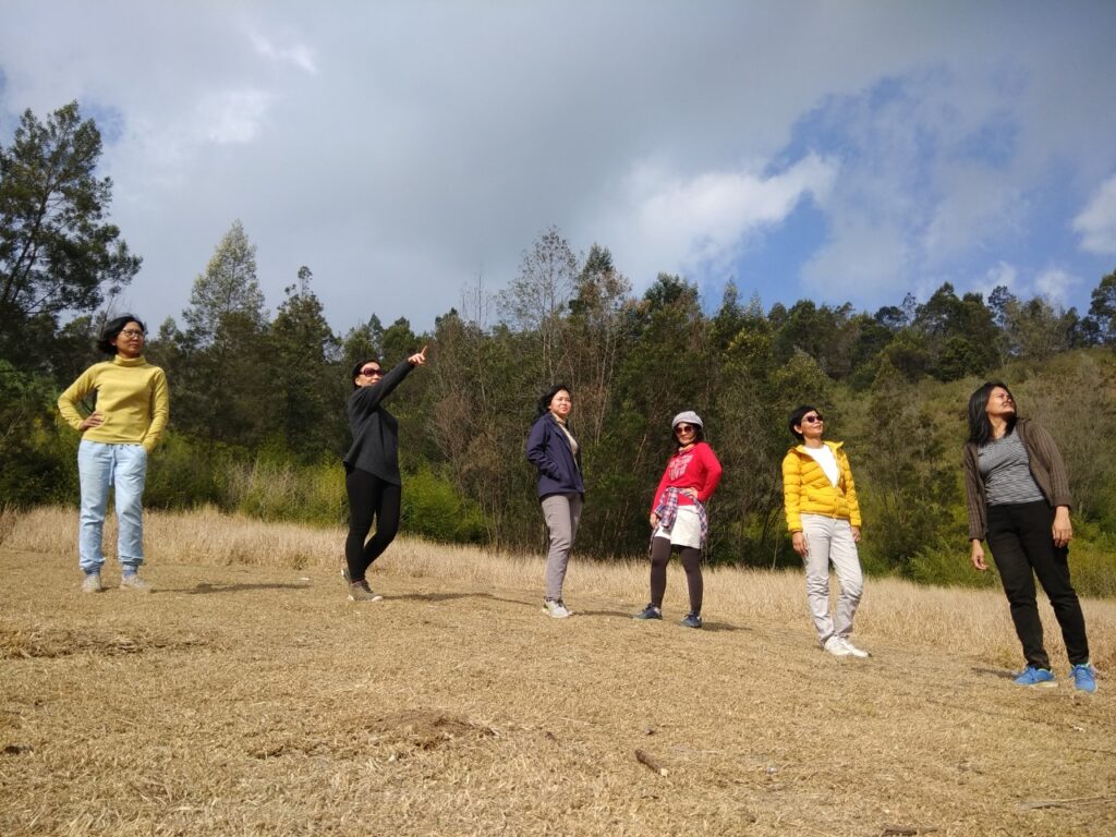 jelajahi padang savana gunung pangonan